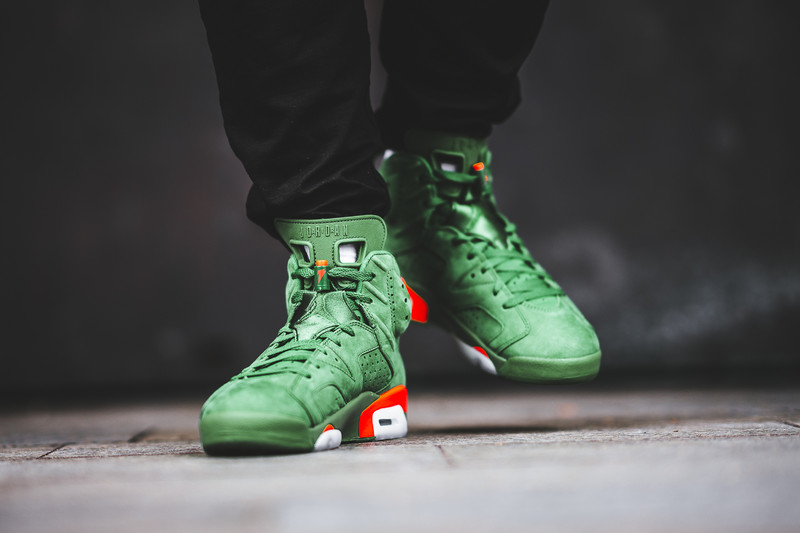 Jordan 6 cheap retro gatorade green